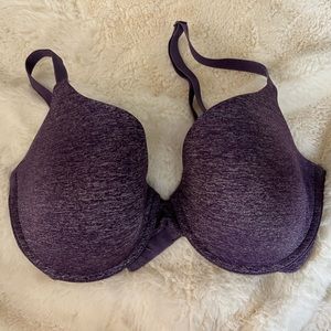 Victoria’s Secret Uplift Semi Demi purple bra 36D